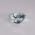 Natural Aquamarine 11.42 Carats Ice Blue Oval 16x12 mm Loose Gemstone - Image 4