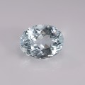 Natural Aquamarine 11.42 Carats Ice Blue Oval 16x12 mm Loose Gemstone - Image 1