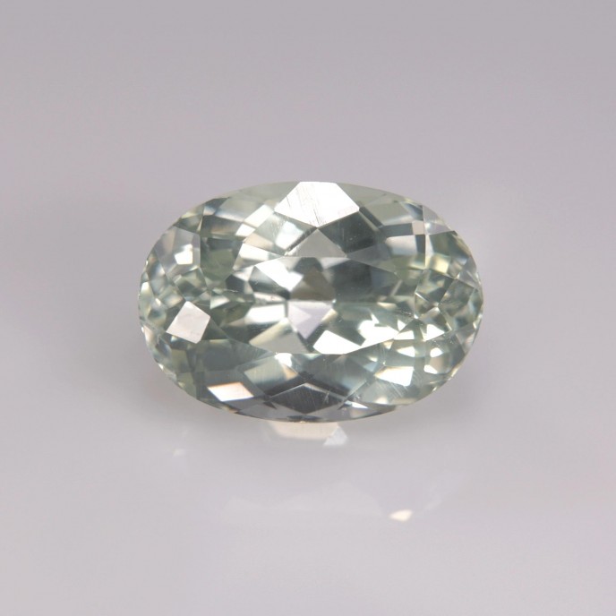 Natural Apatite 5.42 Carats Very Light Baby Green Oval 12x9 mm Loose Gemstone - Image 7