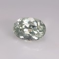 Natural Apatite 5.42 Carats Very Light Baby Green Oval 12x9 mm Loose Gemstone - Image 2