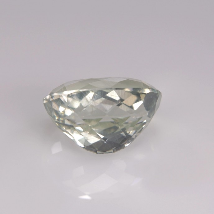 Natural Apatite 5.42 Carats Very Light Baby Green Oval 12x9 mm Loose Gemstone - Image 4