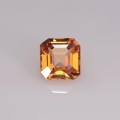Natural Spessartite Garnet 0.71 Carats Fanta Orange Octagon 5x3 mm Loose Gemstone - Image 1