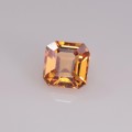 Natural Spessartite Garnet 0.71 Carats Fanta Orange Octagon 5x3 mm Loose Gemstone - Image 2