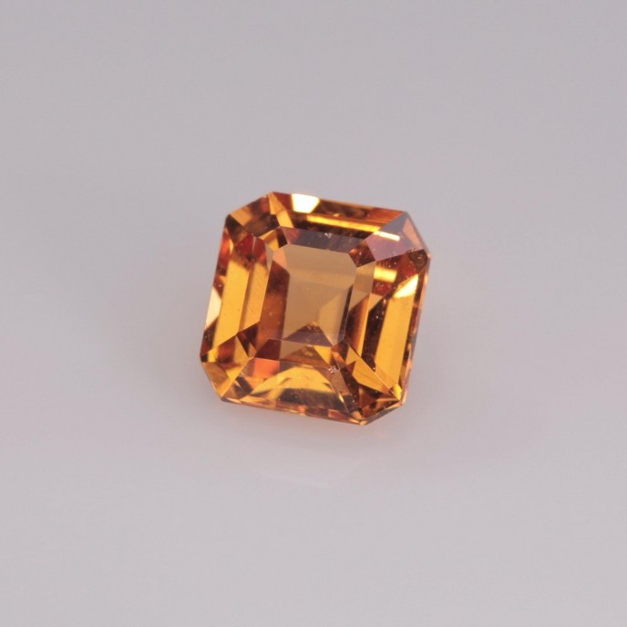 Natural Spessartite Garnet 0.71 Carats Fanta Orange Octagon 5x3 mm Loose Gemstone - Image 3