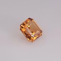 Natural Spessartite Garnet 0.71 Carats Fanta Orange Octagon 5x3 mm Loose Gemstone - Image 5