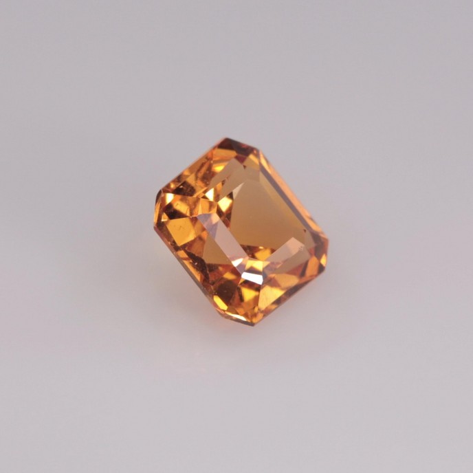 Natural Spessartite Garnet 0.71 Carats Fanta Orange Octagon 5x3 mm Loose Gemstone - Image 5