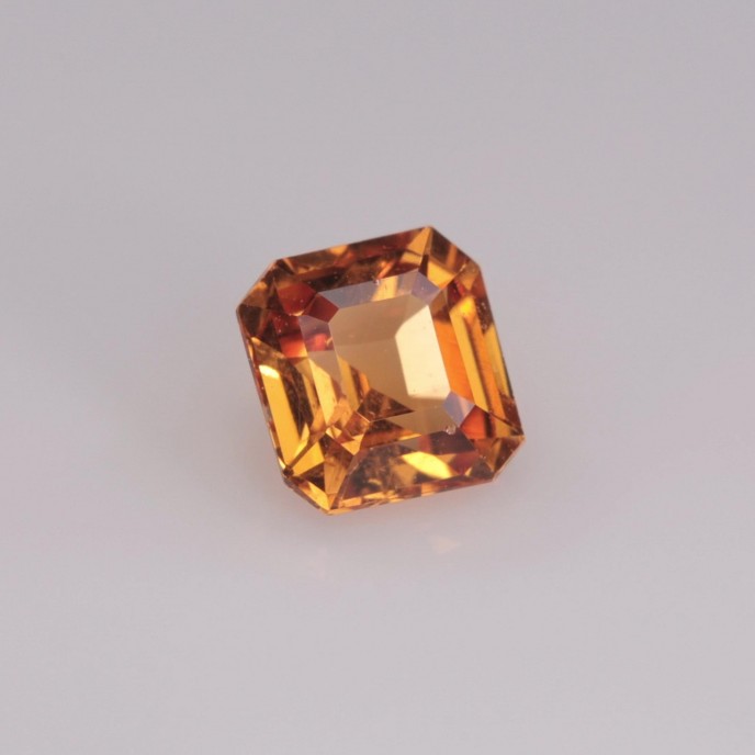 Natural Spessartite Garnet 0.71 Carats Fanta Orange Octagon 5x3 mm Loose Gemstone - Image 6