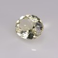 Natural Sillimanite 5.31 Carats Light Pastel Yellow Oval 12x10 mm Loose Gemstone - Image 2