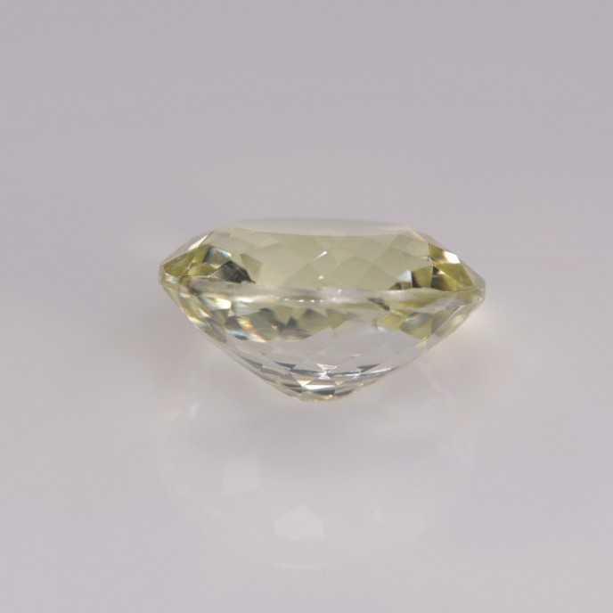 Natural Sillimanite 5.31 Carats Light Pastel Yellow Oval 12x10 mm Loose Gemstone - Image 4