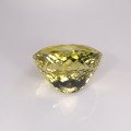 Natural Lemon Quartz 57.08 Carats Canary Yellow Oval 26x22 mm Loose Gemstone - Image 4