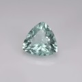 Natural Beryl 1.42 Carats Mint Green Trilliant  8x8 mm Loose Gemstone - Image 2