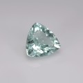 Natural Beryl 1.42 Carats Mint Green Trilliant  8x8 mm Loose Gemstone - Image 6