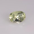 Natural Amblygonite 1.46 Carats Yellowish Green Oval 8x6 mm Loose Gemstone - Image 5