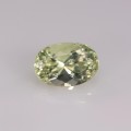 Natural Amblygonite 1.46 Carats Yellowish Green Oval 8x6 mm Loose Gemstone - Image 6