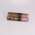 Natural Tourmaline Tri Color 31.20 Carats Multicolor Emerald 34x13 mm Loose Gemstone - Image 3