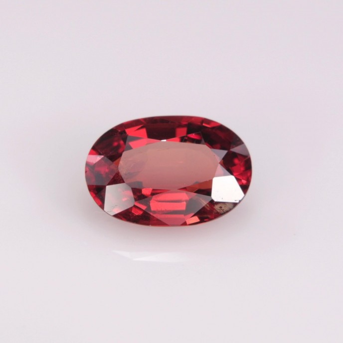 Natural Spinel 0.74 Carats Crimson Red Oval 7x5 mm Loose Gemstone - Image 7