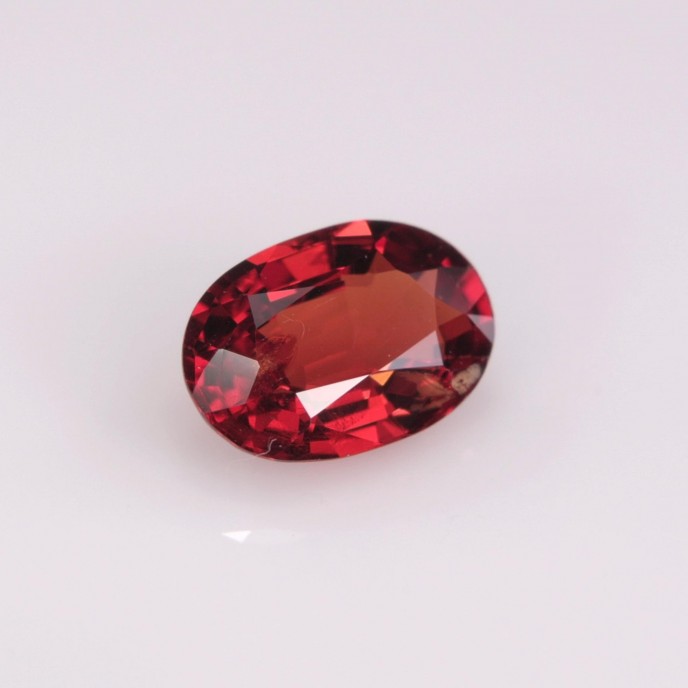 Natural Spinel 0.74 Carats Crimson Red Oval 7x5 mm Loose Gemstone - Image 6