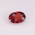 Natural Spinel 0.74 Carats Crimson Red Oval 7x5 mm Loose Gemstone - Image 1