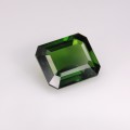 Natural Diopside Certified 2.74 Carats Intense Chrome Green Emerald 10x8 mm Loose Gemstone - Image 1