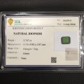 Natural Diopside Certified 2.74 Carats Intense Chrome Green Emerald 10x8 mm Loose Gemstone - Image 2