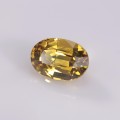 Natural Sapphire 1.46 Carats Golden Yellow Oval 7x5 mm Loose Gemstone - Image 3