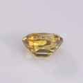 Natural Sapphire 1.46 Carats Golden Yellow Oval 7x5 mm Loose Gemstone - Image 4