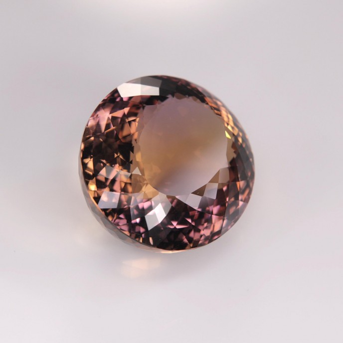 Natural Ametrine 102.51 Carats Purple Yellow Oval 33x28 mm Loose Gemstone - Image 5