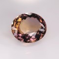 Natural Ametrine 102.51 Carats Purple Yellow Oval 33x28 mm Loose Gemstone - Image 7