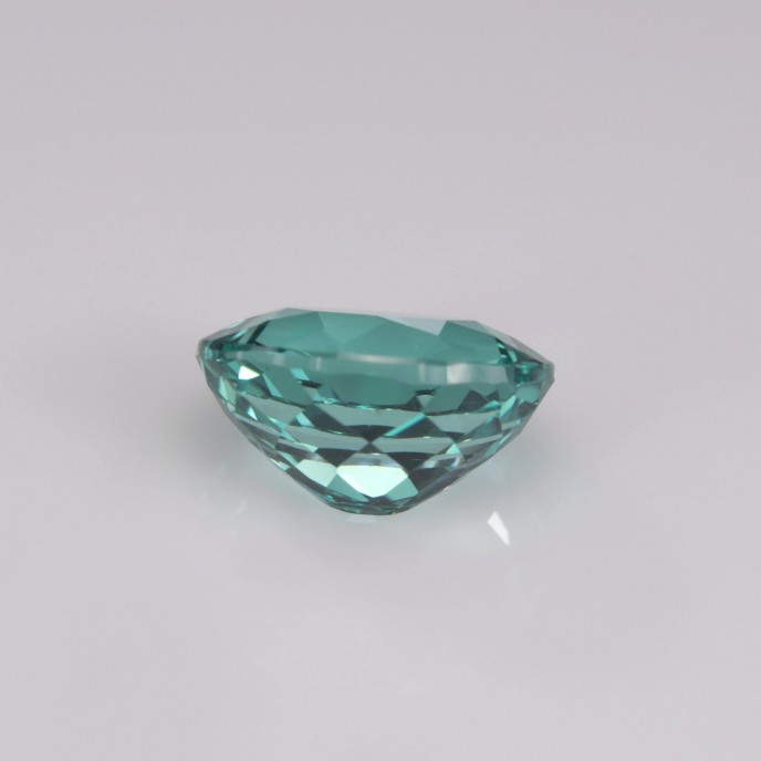 Natural Apatite 1.63 Carats Paraiba Blue Green Oval 8x7 mm Loose Gemstone - Image 4