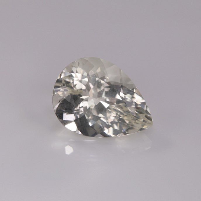 Natural Beryl 7.67 Carats Baby Yellow Pear 16x12 mm Loose Gemstone - Image 3