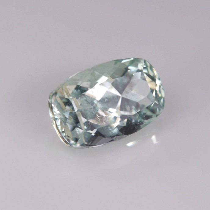 Natural Montebrasite 2.48 Carats Baby Green Cushion 10x6 mm Loose Gemstone - Image 6
