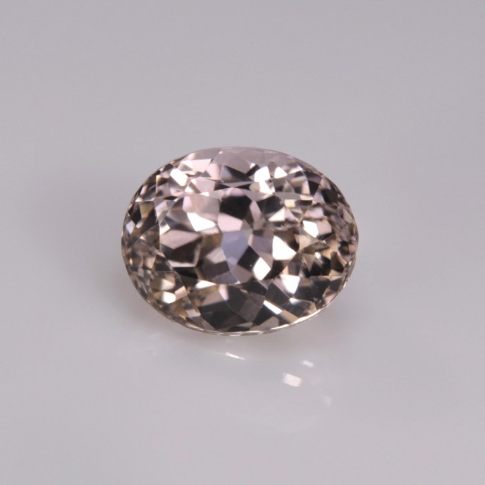 Natural Tourmaline 2.22 Carats Baby Champagne Pink Oval 8x7 mm Loose Gemstone - Image 2