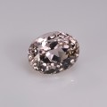 Natural Tourmaline 2.22 Carats Baby Champagne Pink Oval 8x7 mm Loose Gemstone - Image 1