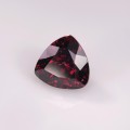 Natural Rhodolite Garnet 3.31 Carats Reddish Pink Trilliant  9x9 mm Loose Gemstone - Image 2