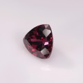 Natural Rhodolite Garnet 3.31 Carats Reddish Pink Trilliant  9x9 mm Loose Gemstone - Image 3