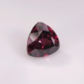 Natural Rhodolite Garnet 3.31 Carats Reddish Pink Trilliant  9x9 mm Loose Gemstone - Image 5