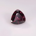 Natural Rhodolite Garnet 3.31 Carats Reddish Pink Trilliant  9x9 mm Loose Gemstone - Image 7