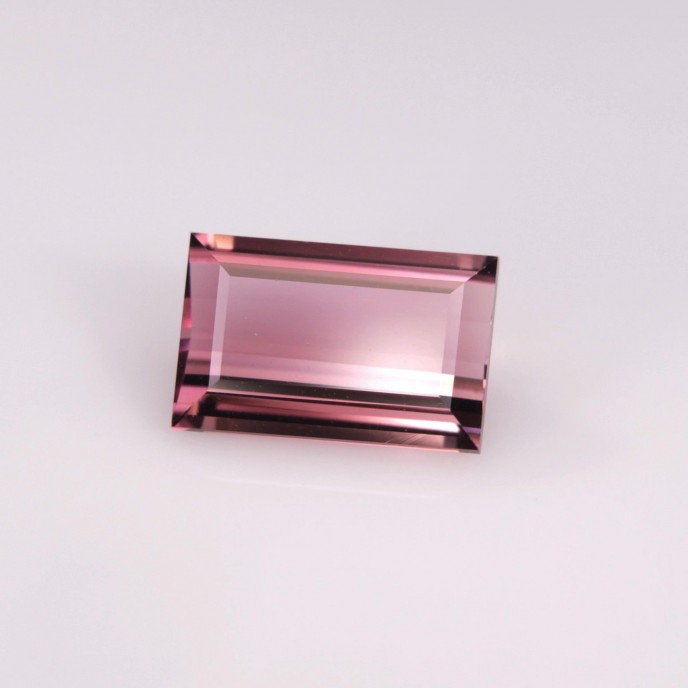 Natural Tourmaline 1.41 Carats Sweet Pink Baguette 8x5 mm Loose Gemstone - Image 2