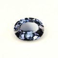 Natural Spinel 3.83 Carats Electric Blue Oval 11x9 mm Loose Gemstone - Image 1