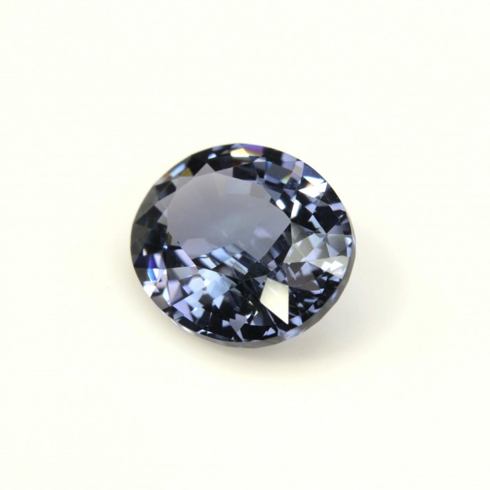 Natural Spinel 3.83 Carats Electric Blue Oval 11x9 mm Loose Gemstone - Image 3