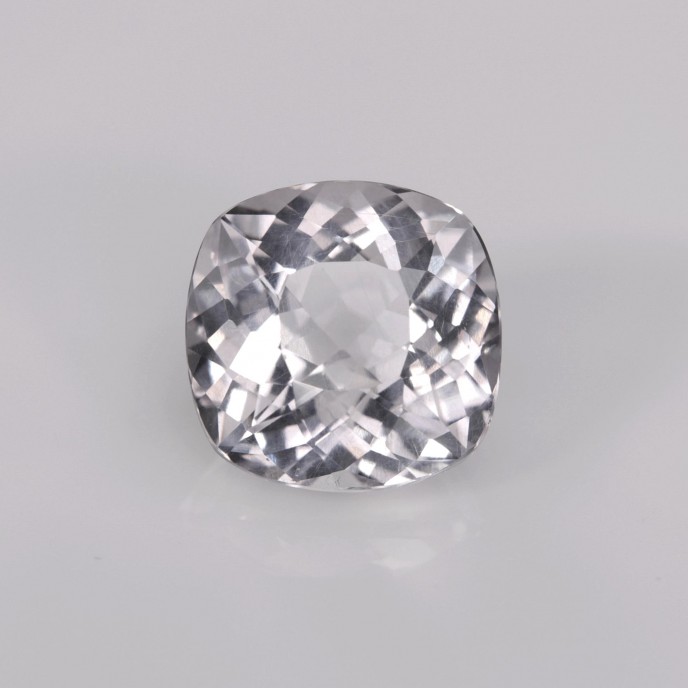 Natural Apatite 5.93 Carats Very Light Purple Antique Cushion 11x11 mm Loose Gemstone - Image 1