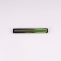 Natural Tourmaline Bi Color 3.40 Carats Honey to Green Long Emerald 28x4 mm Loose Gemstone - Image 1