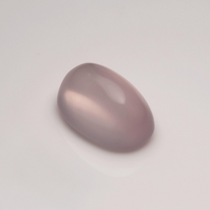 Natural Rose Quartz 40.18 Carats Sweet Rose Oval Cabochon 25x17 mm Loose Gemstone - Image 6