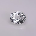 Natural Montebrasite 1.54 Carats White Oval 8x6 mm Loose Gemstone - Image 2