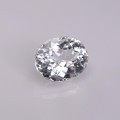 Natural Montebrasite 1.54 Carats White Oval 8x6 mm Loose Gemstone - Image 1