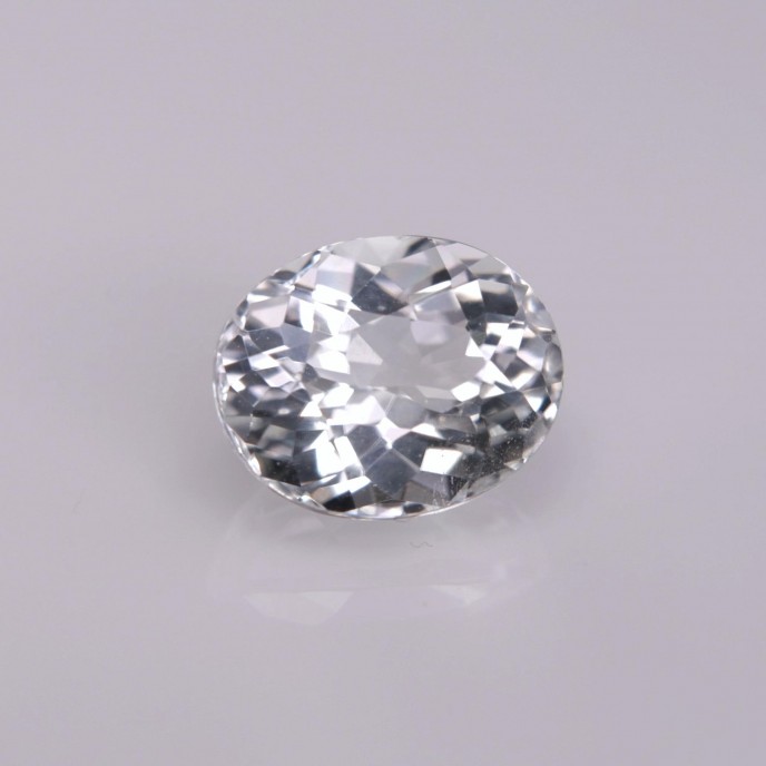 Natural Montebrasite 1.54 Carats White Oval 8x6 mm Loose Gemstone - Image 7