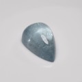 Natural Aquamarine 37.18 Carats Blue Pear Cabochon 26x17 mm Loose Gemstone - Image 7