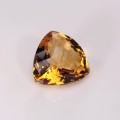 Natural Madeira Citrine 35.28 Carats Madeira Orange Trilliant Cabochon 23x23 mm Loose Gemstone - Image 6