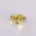 Natural Sapphire 1.34 Carats Golden Yellow with Green Tint Trilliant  6x6 mm Loose Gemstone - Image 4