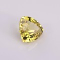 Natural Sapphire 1.34 Carats Golden Yellow with Green Tint Trilliant  6x6 mm Loose Gemstone - Image 5